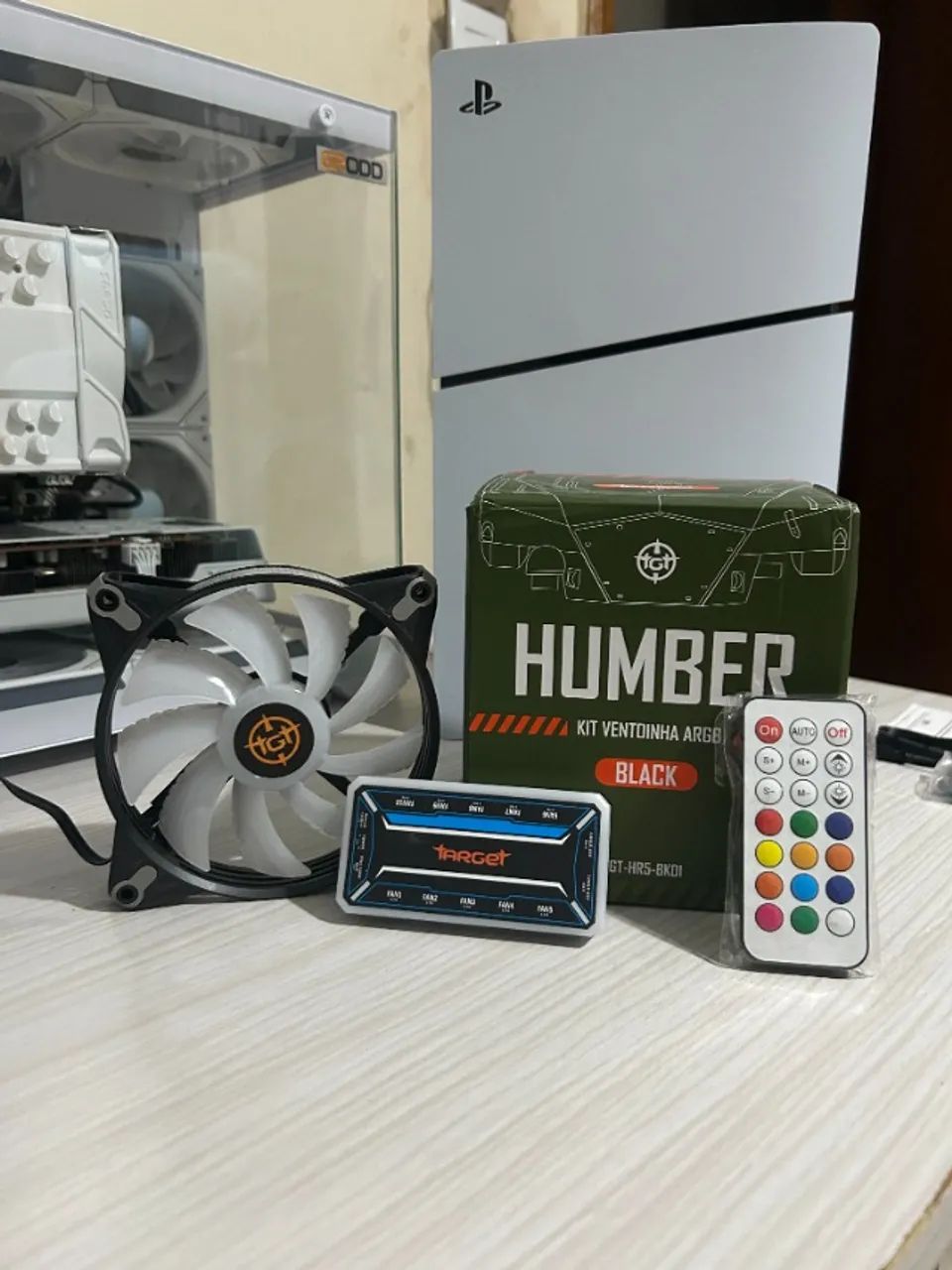 Kit Ventoinhas TGT Humber ARGB - Foto 3