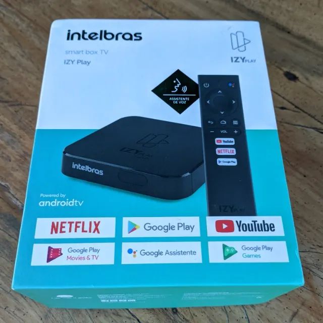 TV Box Intelbras IZY Play - Completa na Caixa - Foto 5