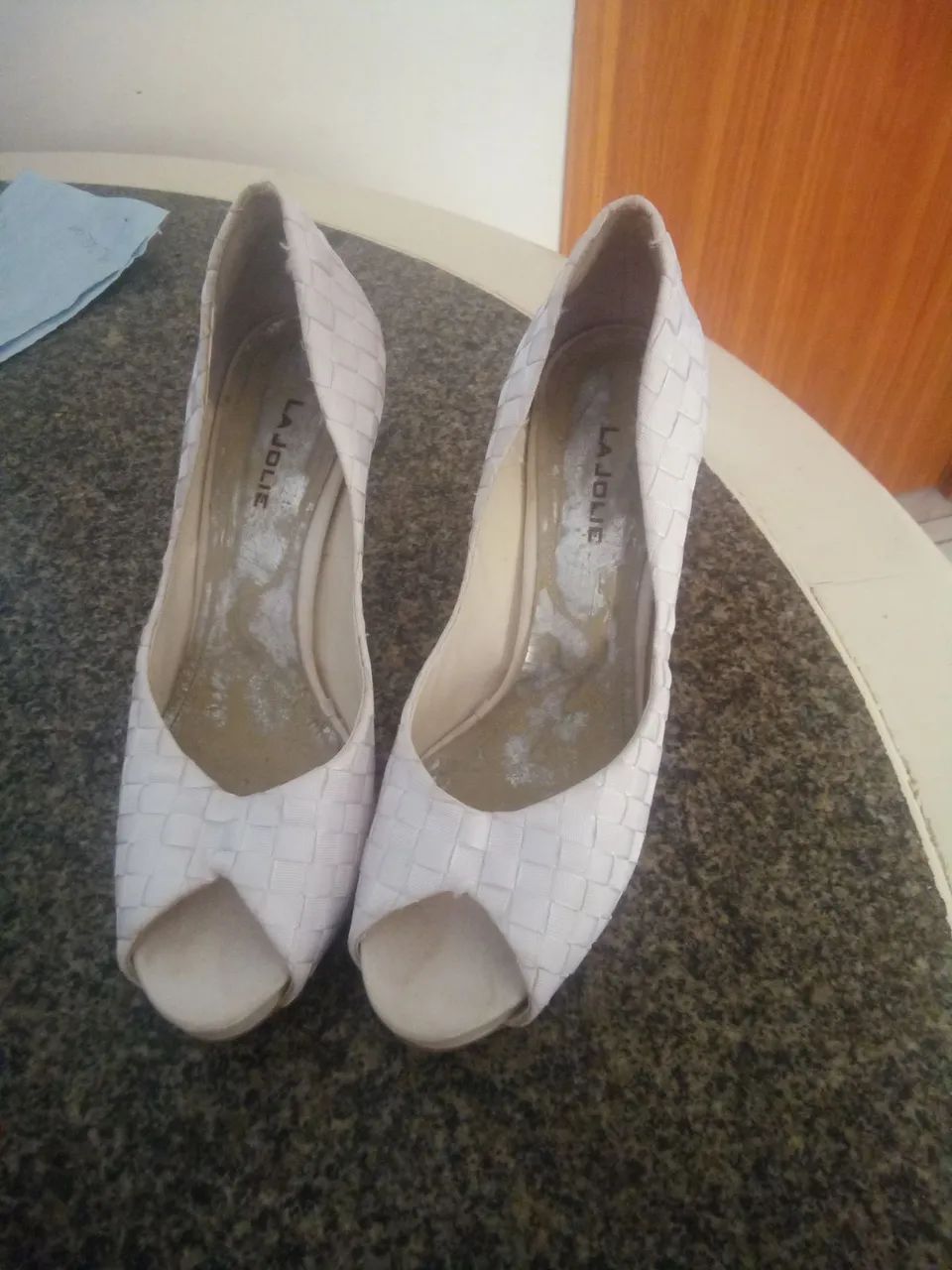 Sapato branco de noiva - Foto 2