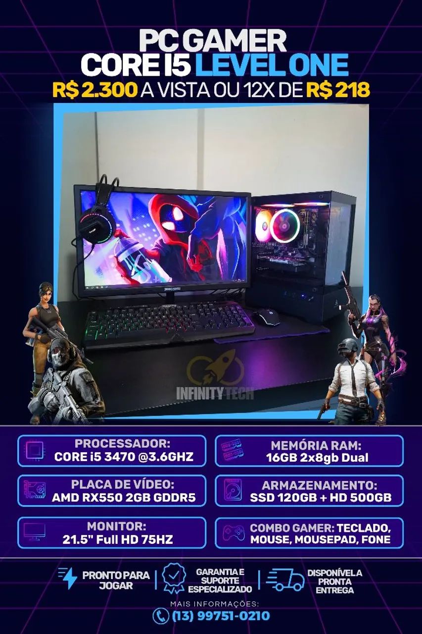 PC Gamer Novos - Foto 2
