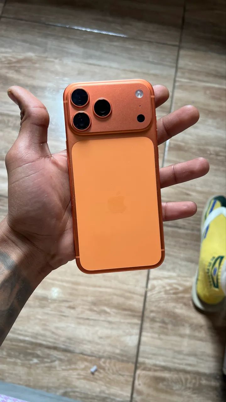 ? iPhone 17 Pro Max 256GB - Cor Laranja  - Foto 5