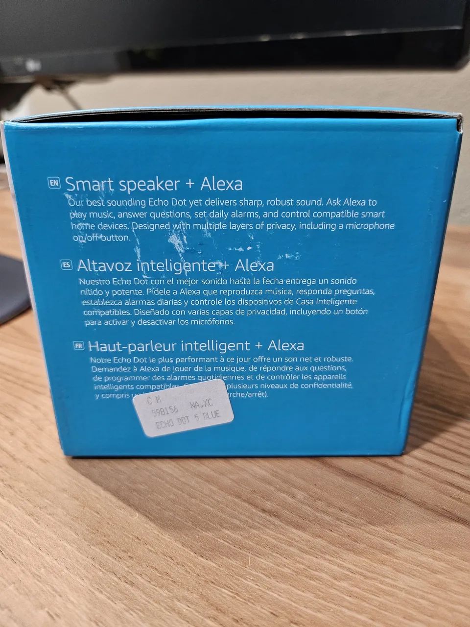 Echo Dot 5ª Geração Azul - Nova e Lacrada - Foto 2