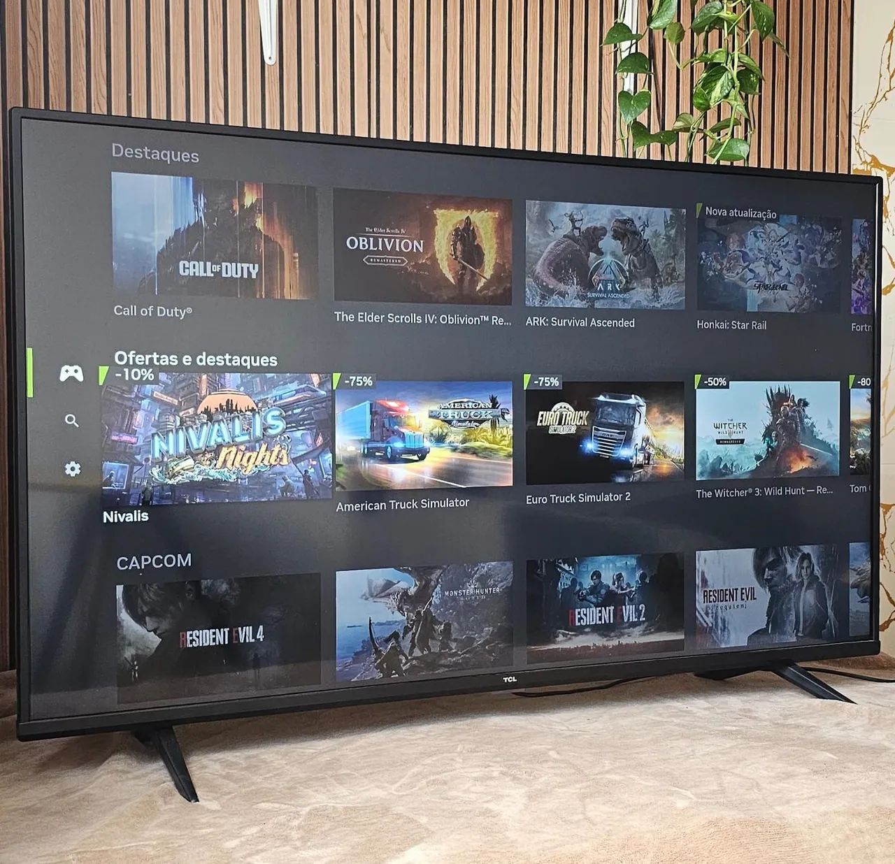 Smart tv 50P, Android, com Xbox e alexa. super conservada e sem defeitos. Entrego - Foto 4