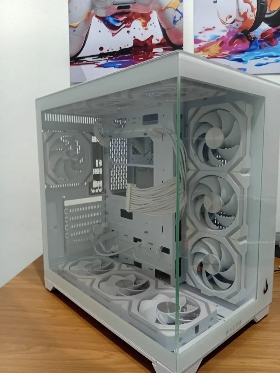 gabinete rise mode 10 fan 6 são reversa - Foto 4