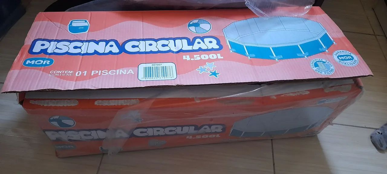 Piscina circular 4.500 Lts 