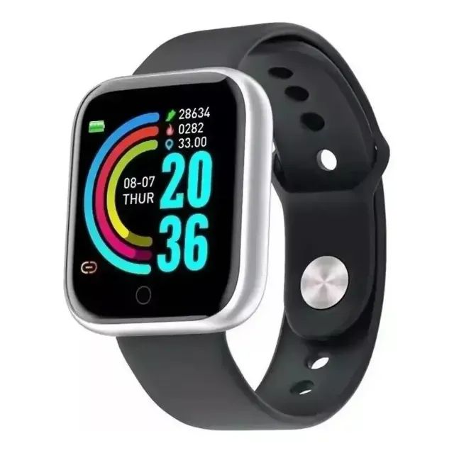 Relógio Smartwatch Inteligente Bluetooth Preto - Foto 4