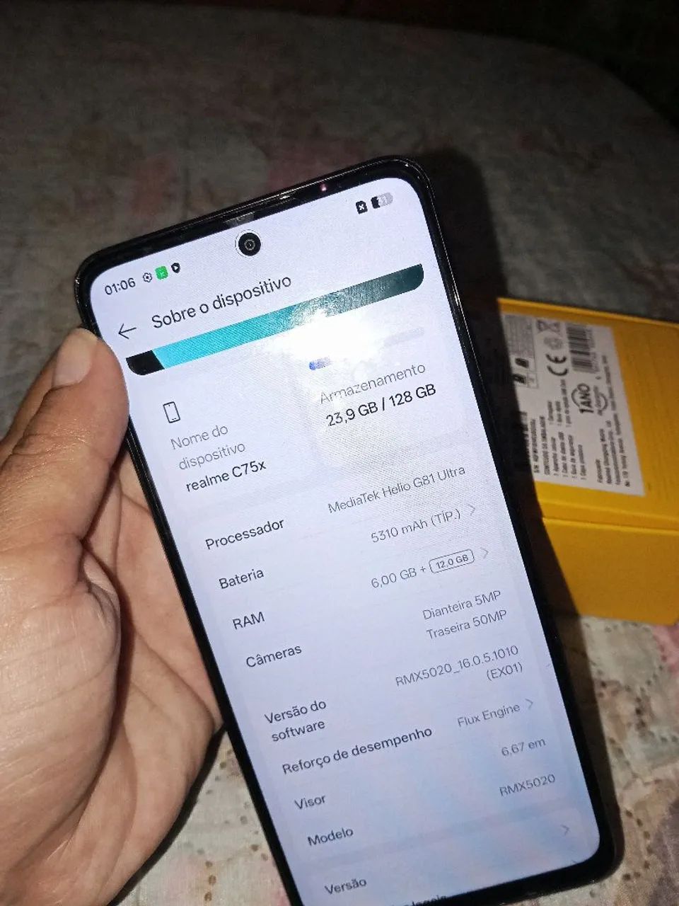 Vendo celular Realmente C75x - Foto 2