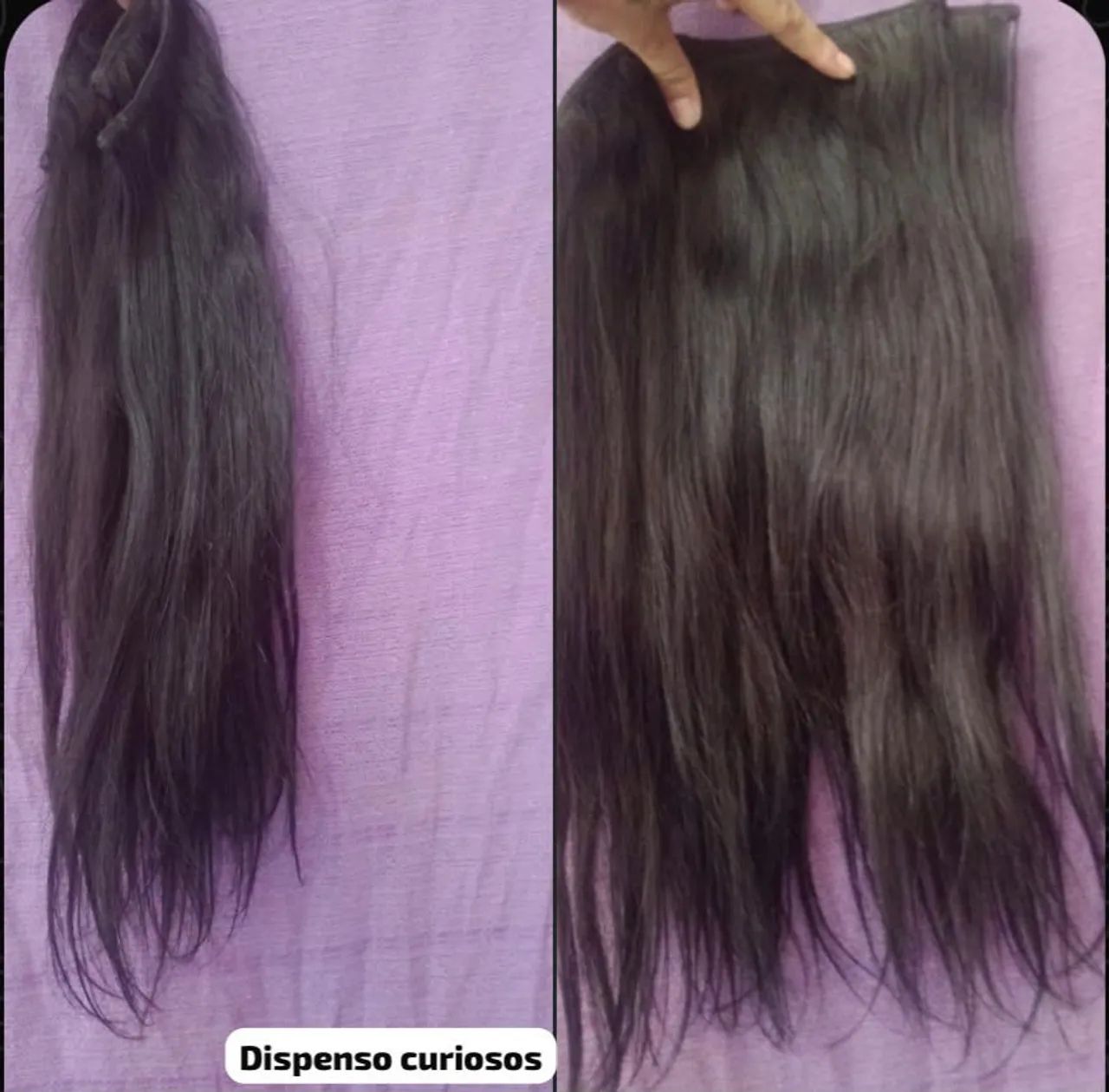 Vendo cabelo humano 
