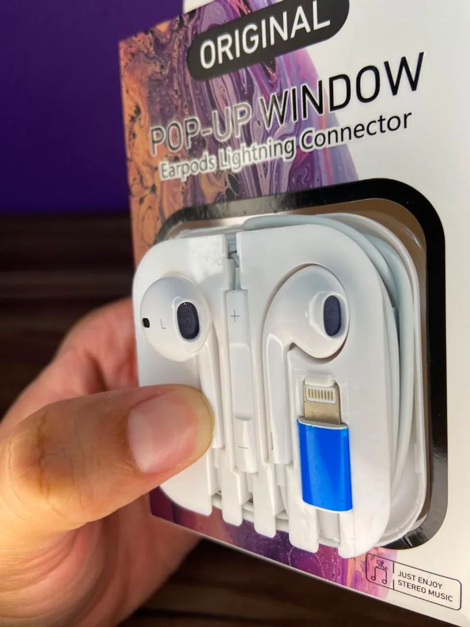 Fone de ouvido com fio para iPhone  - entrega grátis  - Foto 2