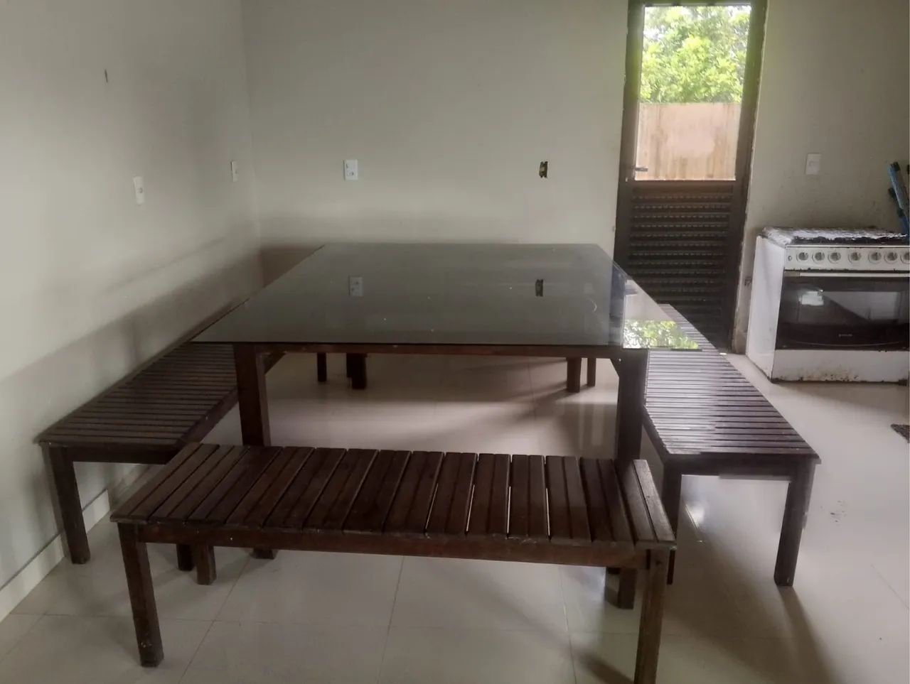 Mesa grande de madeira  - Foto 2