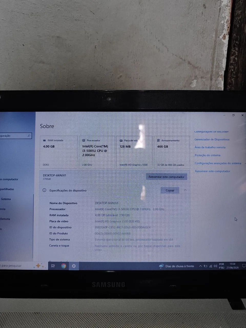 NOTEBOOK SAMSUNG - AVAIRIA - Foto 2
