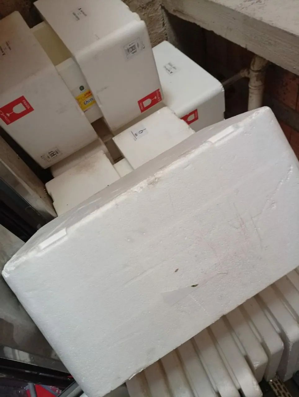 Caixas de Isopor 130ltrs  - Foto 2