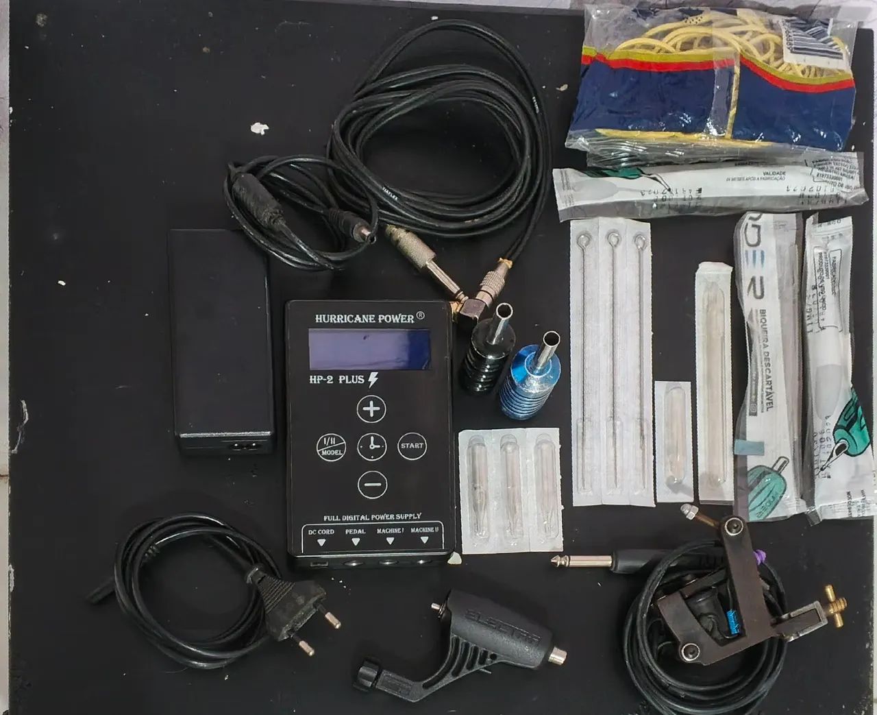 Kit de material para tatuagem completo!