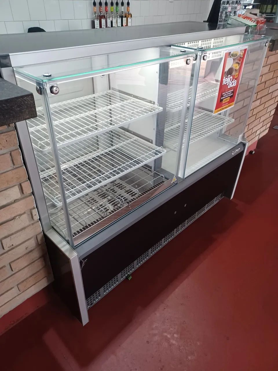 Vende-se vitrine  expositora quente e frio - Foto 2