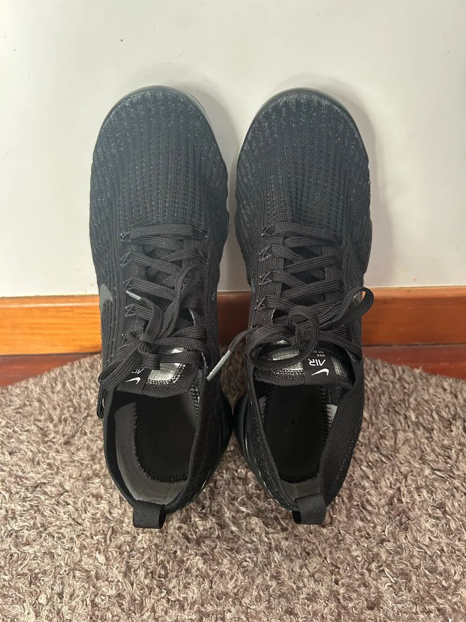 Nike Air VaporMax Flyknit 3 Preto - Usado - Foto 3