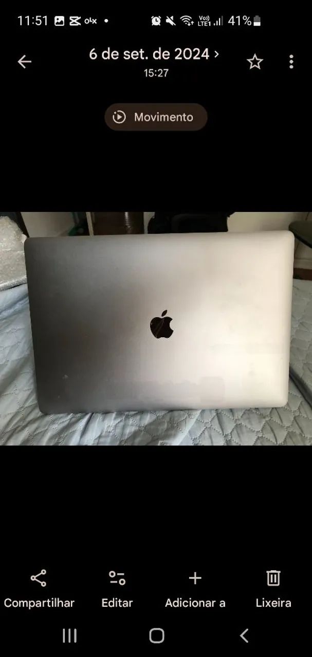 Macbook a1707 16 ram 500 ssd 17 polegadas  - Foto 2