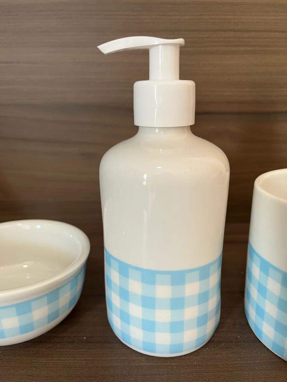 Kit higiene porcelana quarto bebê  - Foto 4