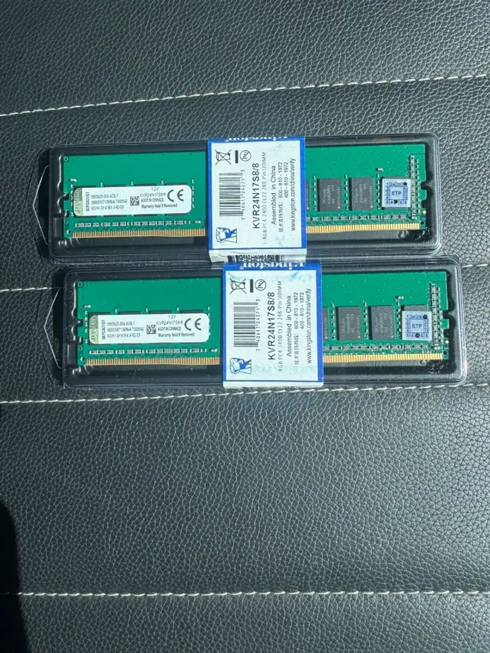 Memória 8gb x 2 kingston 