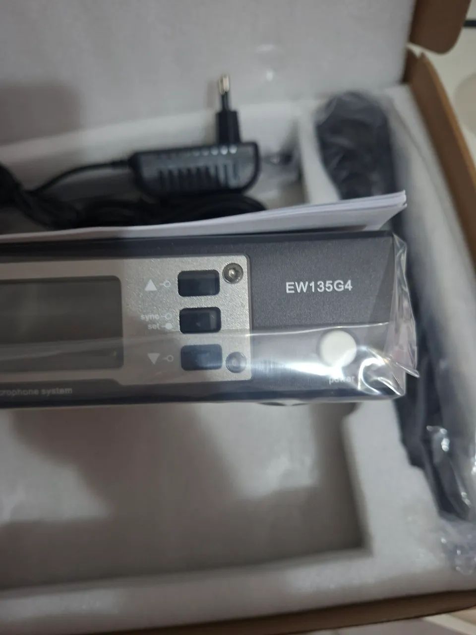 Microfone sennheiser ew135 g4 novos  - Foto 3