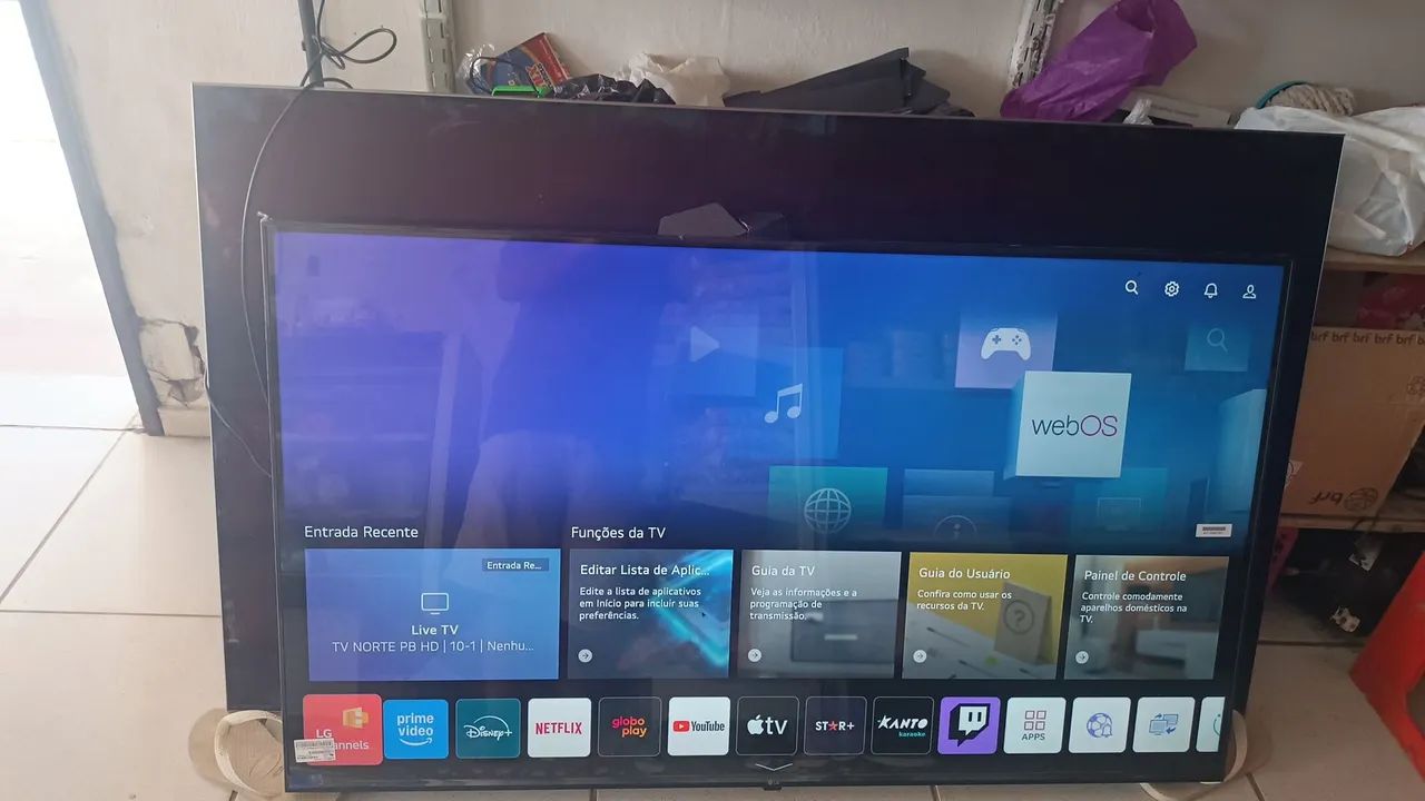 Tv Smart LG 55 Polegadas 4k Ultra HD Completa  - Foto 5