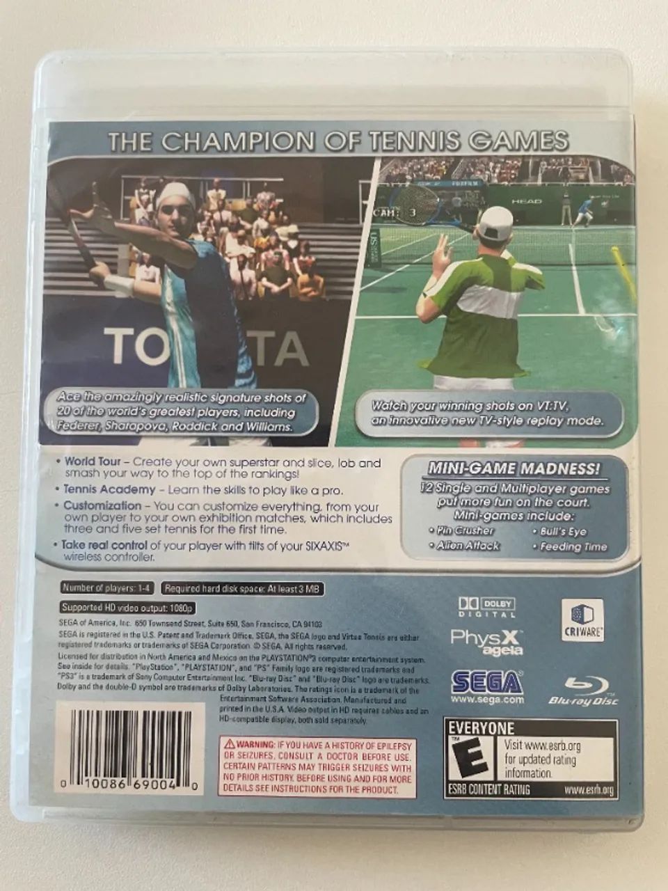 Jogo Virtua Tennis 3 - PS3 - Foto 3