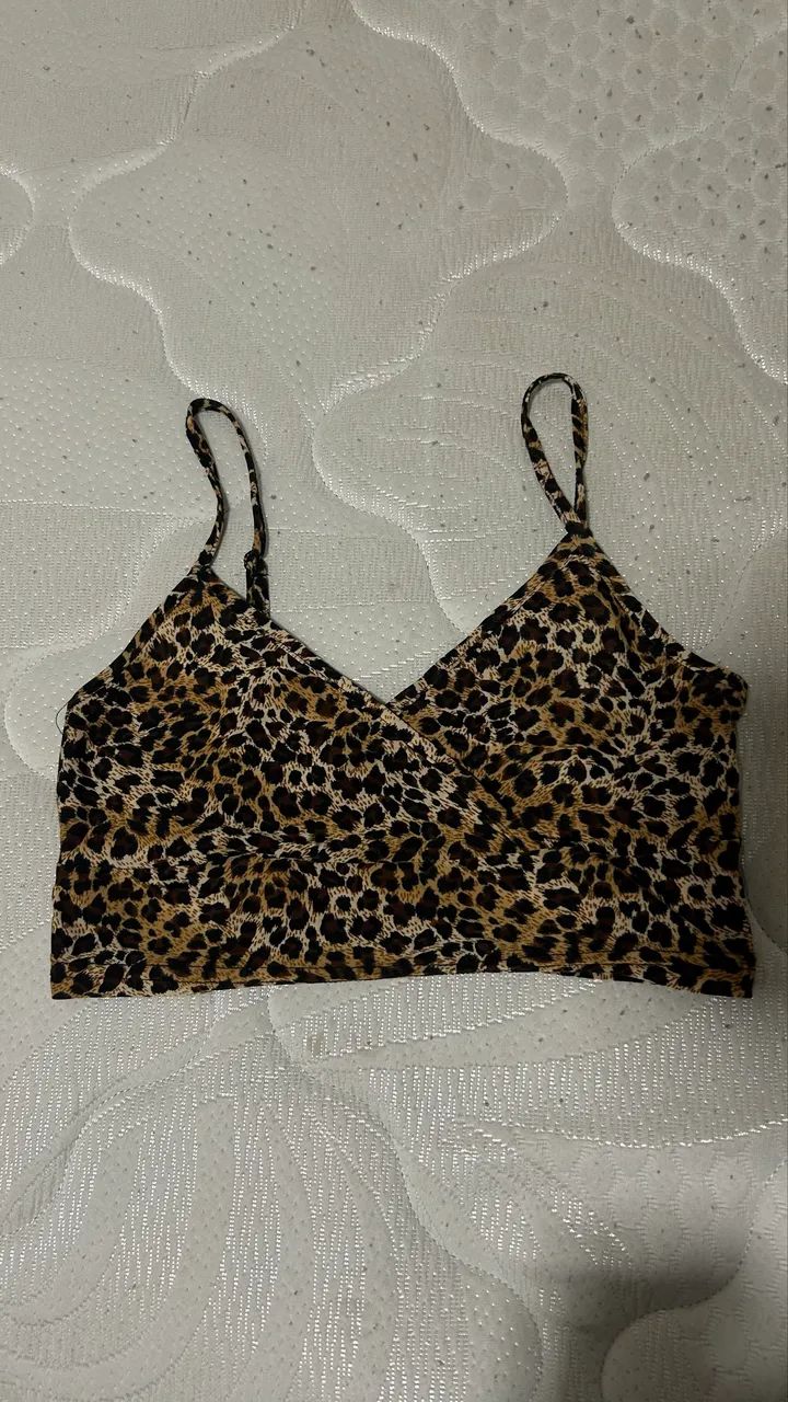 Top Oncinha Shein Tam XS