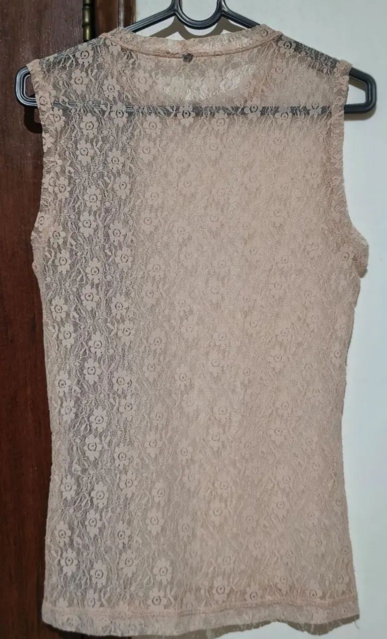 Blusa de renda - PP - Foto 2