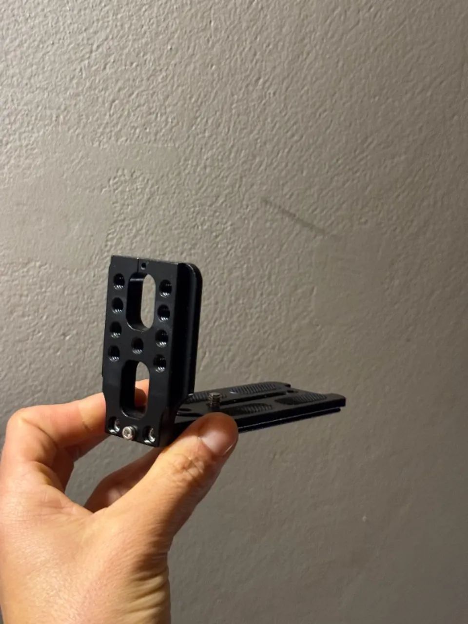 adaptador L para camera.