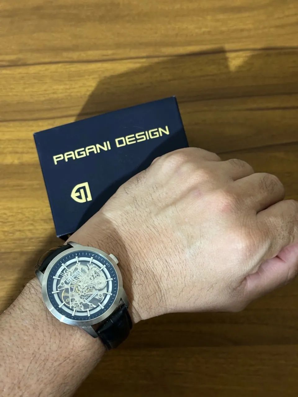 Pagani Design Relógio Automático Masculino Skeleton - Foto 2