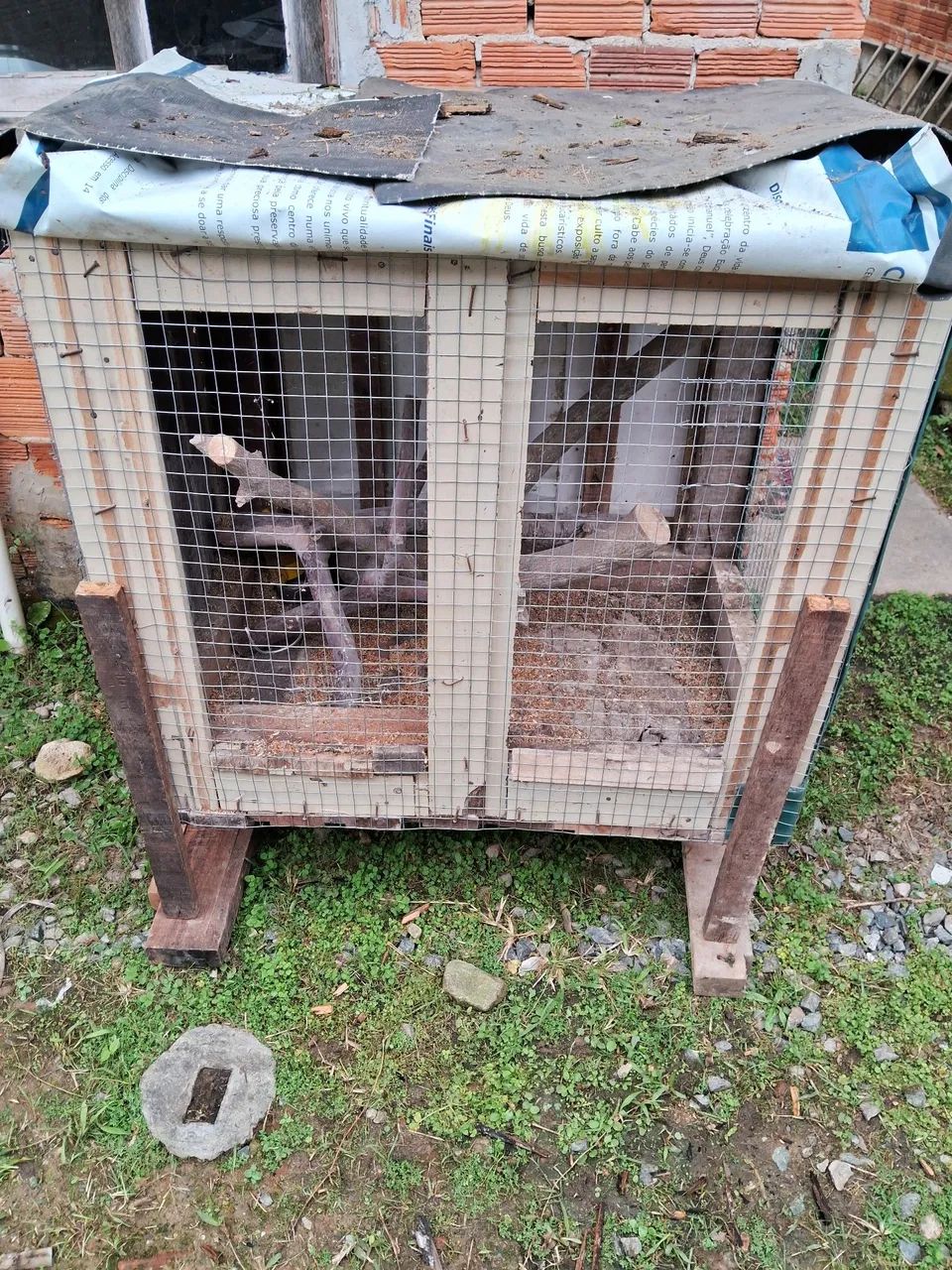 Viveiro grande para animais 