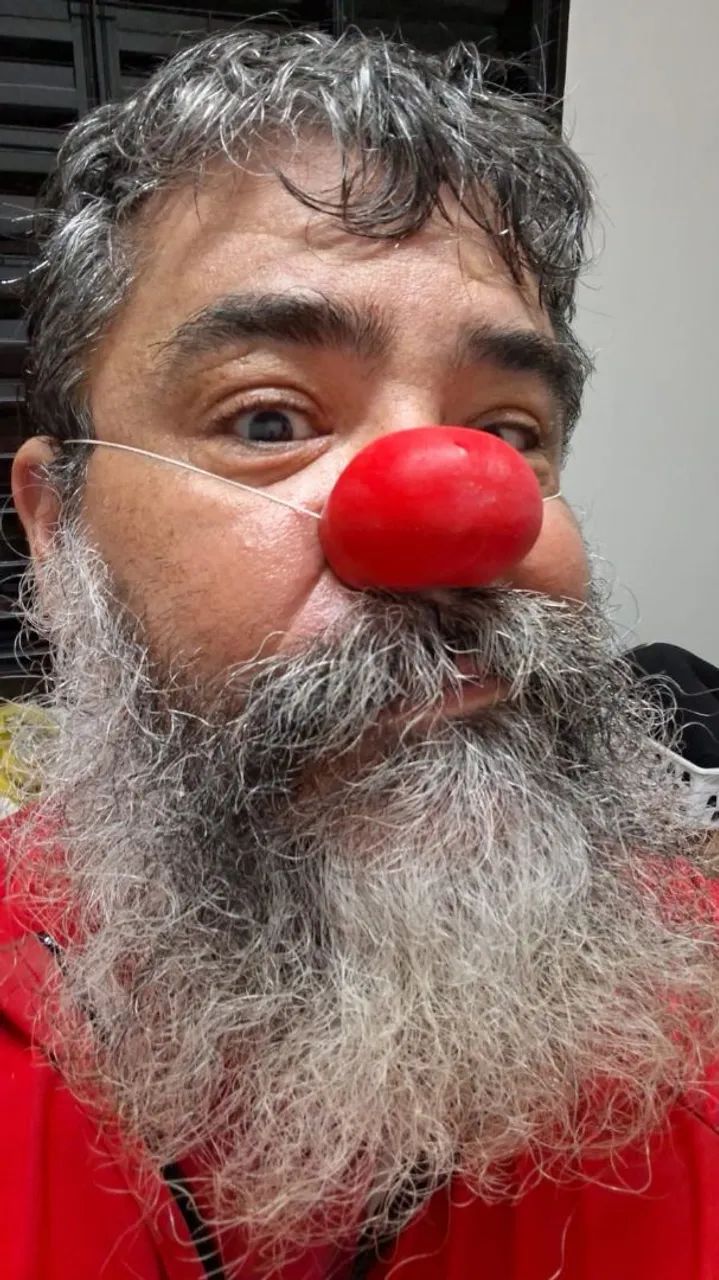 Nariz palhaço látex vermelho escolher - Foto 3