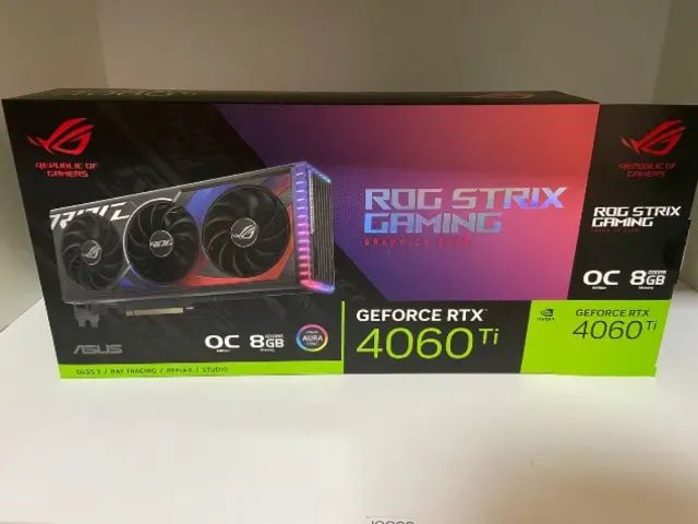 NVIDIA GeForce RTX 4060 TI Rog-Strix O8G Gaming