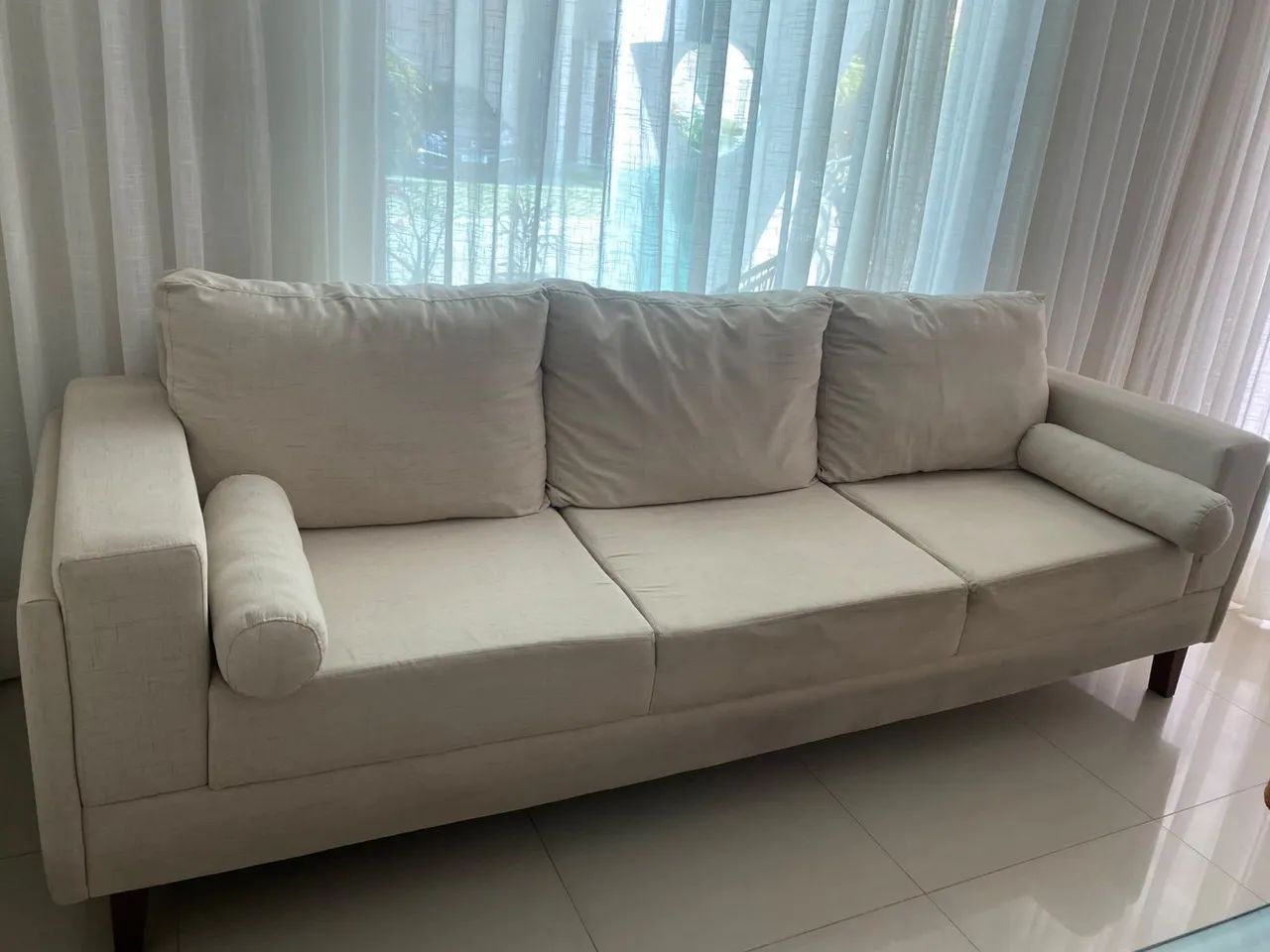 Sofá em linho - Foto 3