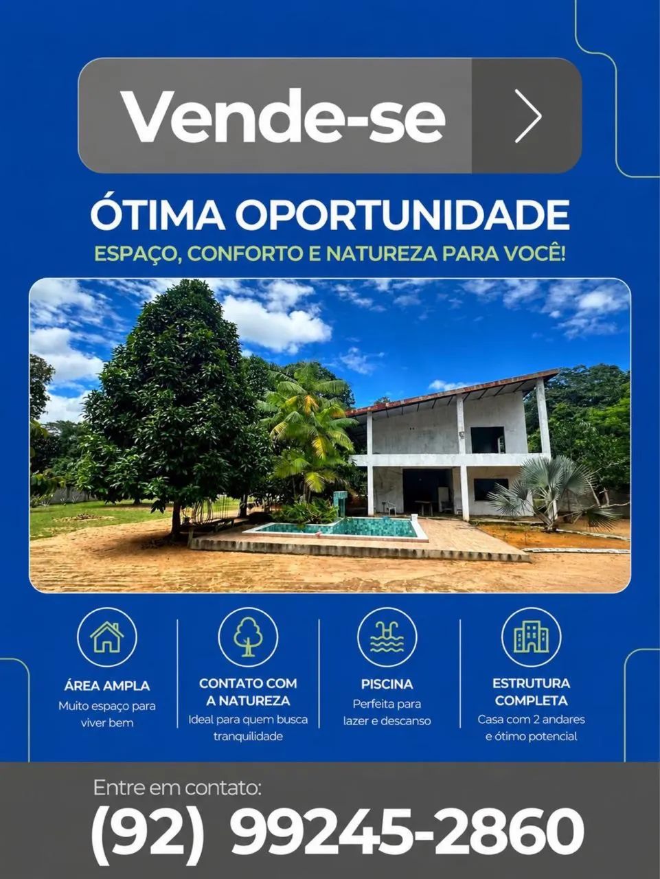 Sítio na estrada do açutuba ramal nova luz 