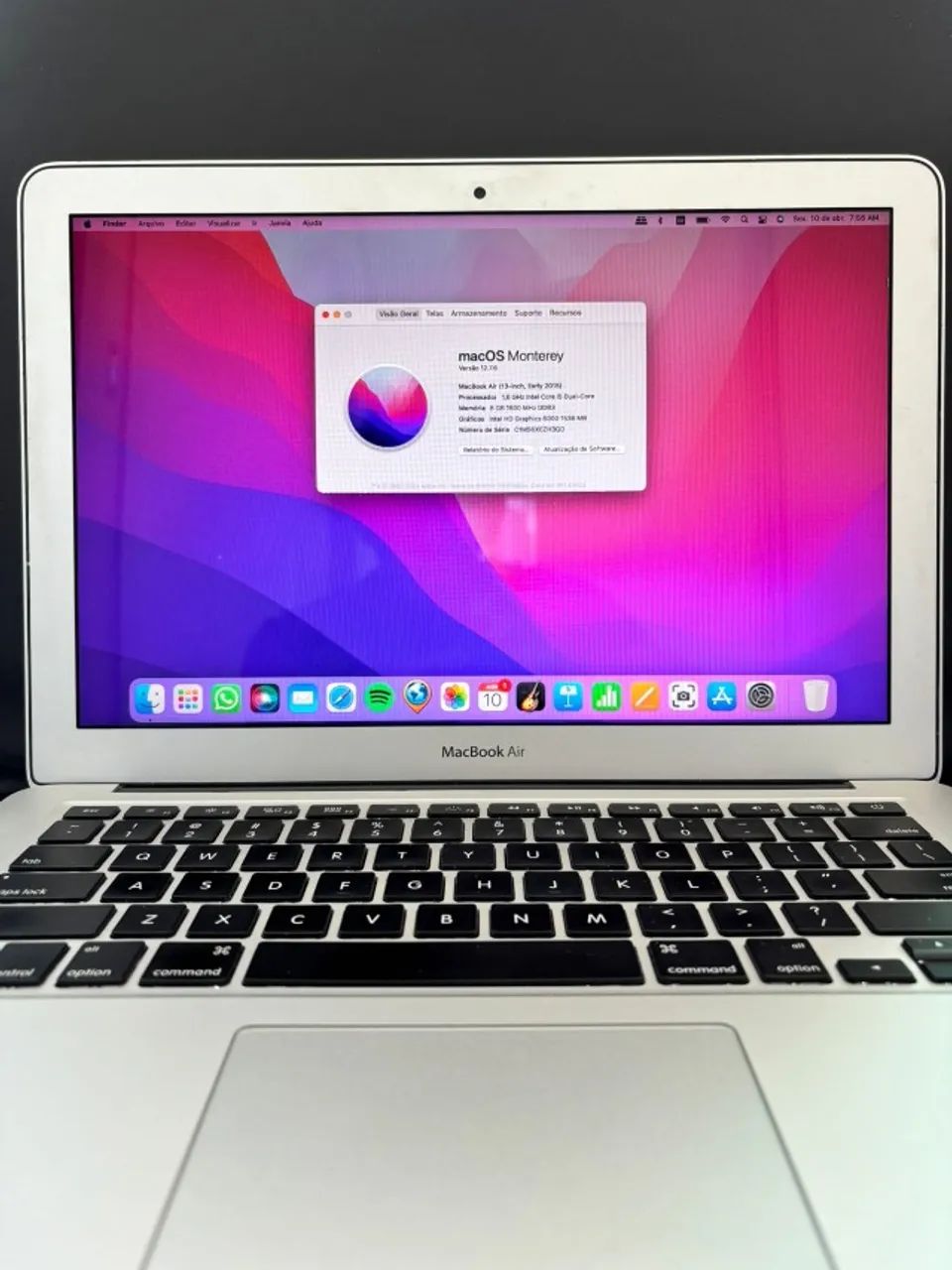 macbook air 13 polegadas - i5, 8gb de ram  - Foto 2