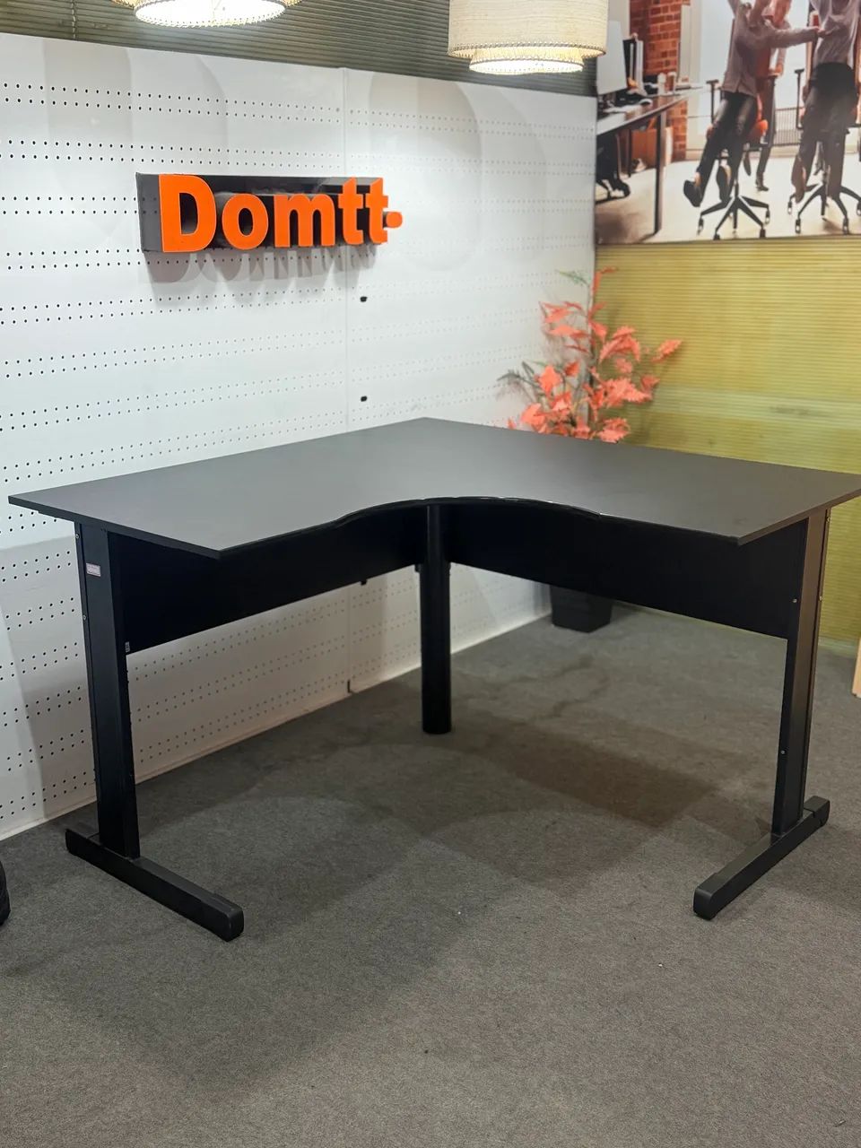 Mesa em L perfil 1.20x1.20 pé duplo - Em até 6x sem juros - Foto 3