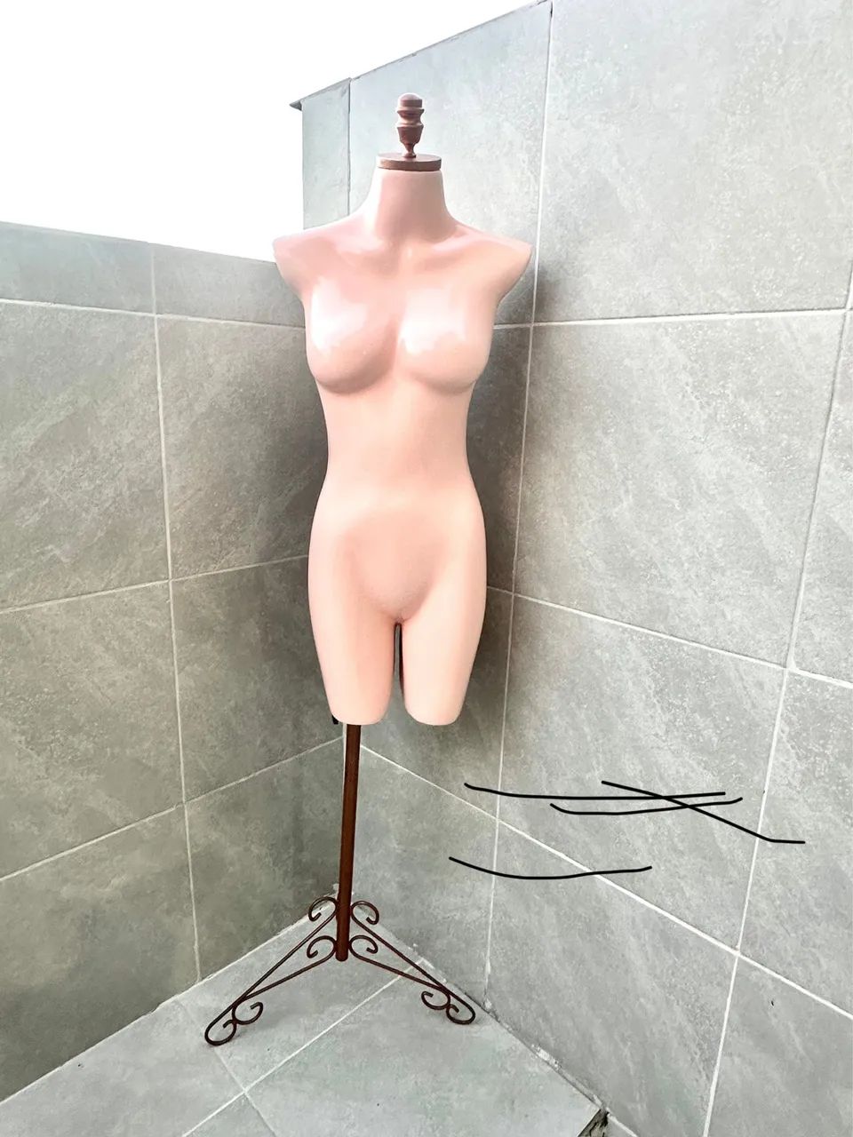 Manequim fibra rose  - Foto 2