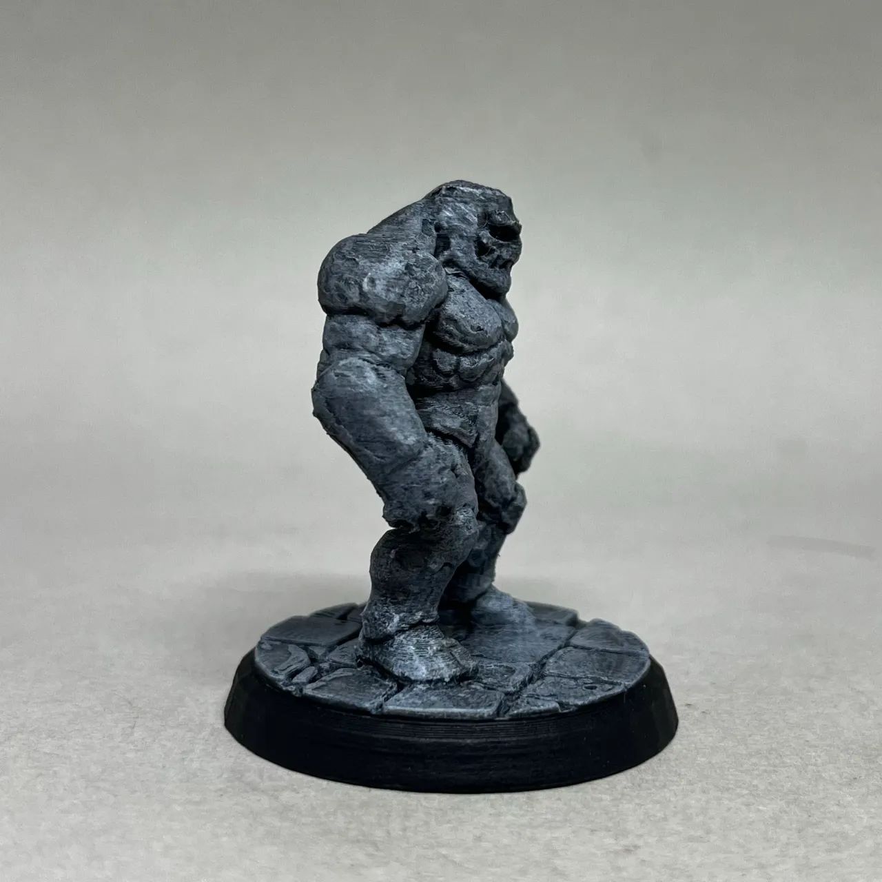 Miniatura Golem RPG de Mesa Impressão 3D - Foto 4