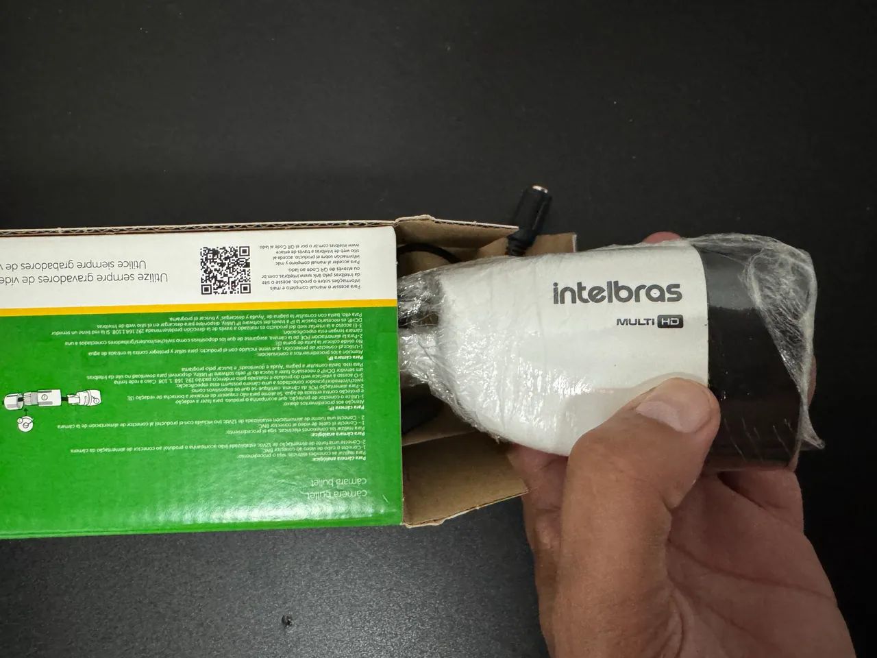 Câmera intelbras bullet com áudio - Foto 2