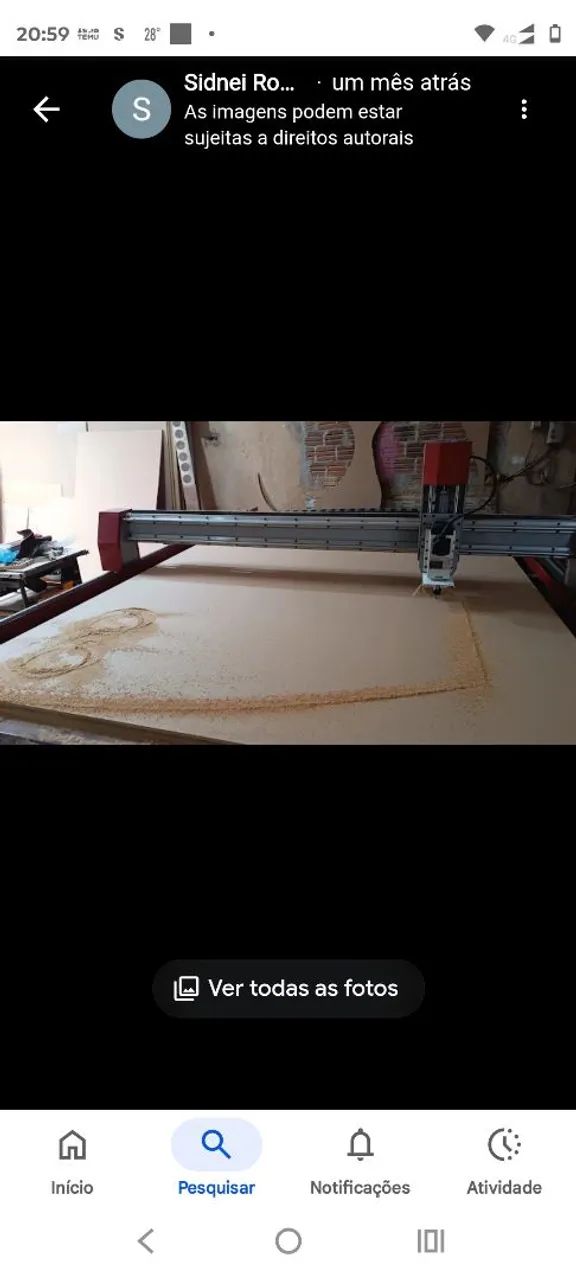 Router cnc para marcenaria e comunicação visual - Foto 5