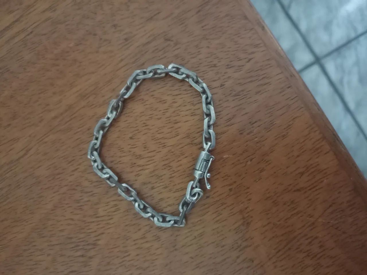 Pulseira Prata Cartier Maciça  - Foto 5
