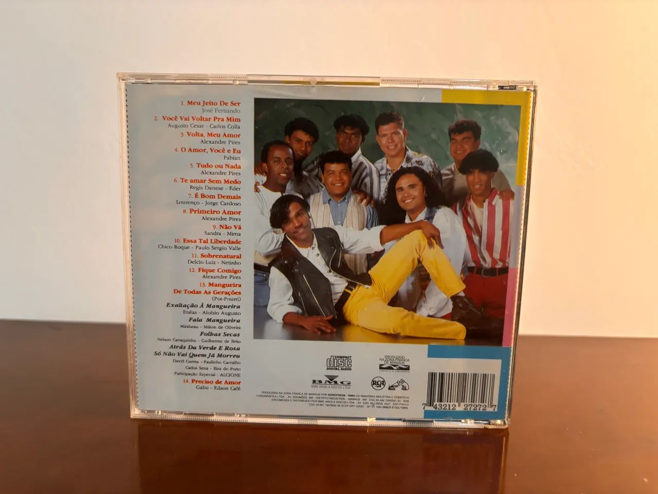 Cd Só Pra Contrariar Spc - Meu Jeito De Ser 1993 - Foto 2