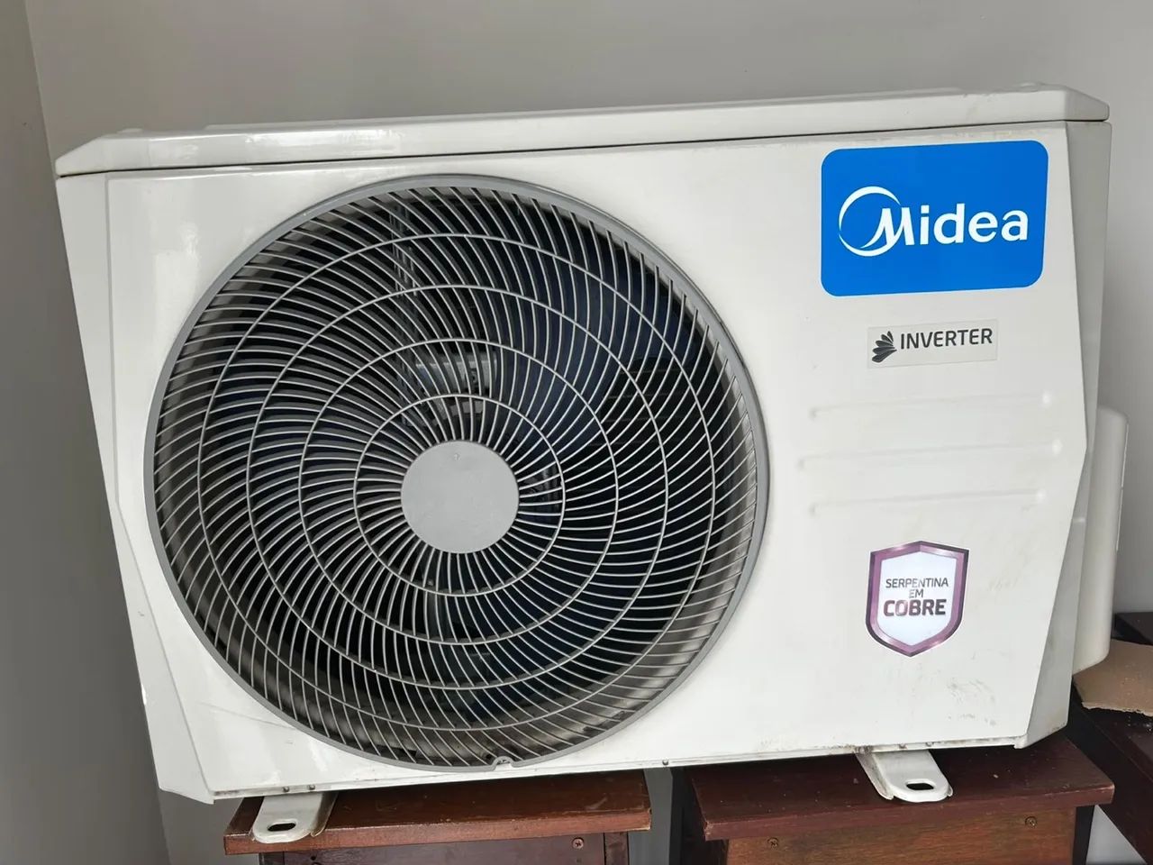 Bisplit Midea 2x12000 btus inverter 