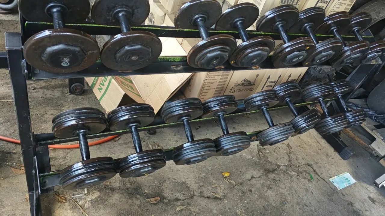 Estante de Dumbells