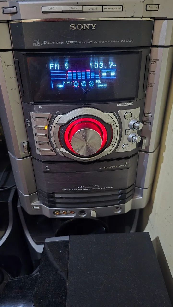 Mini system sony