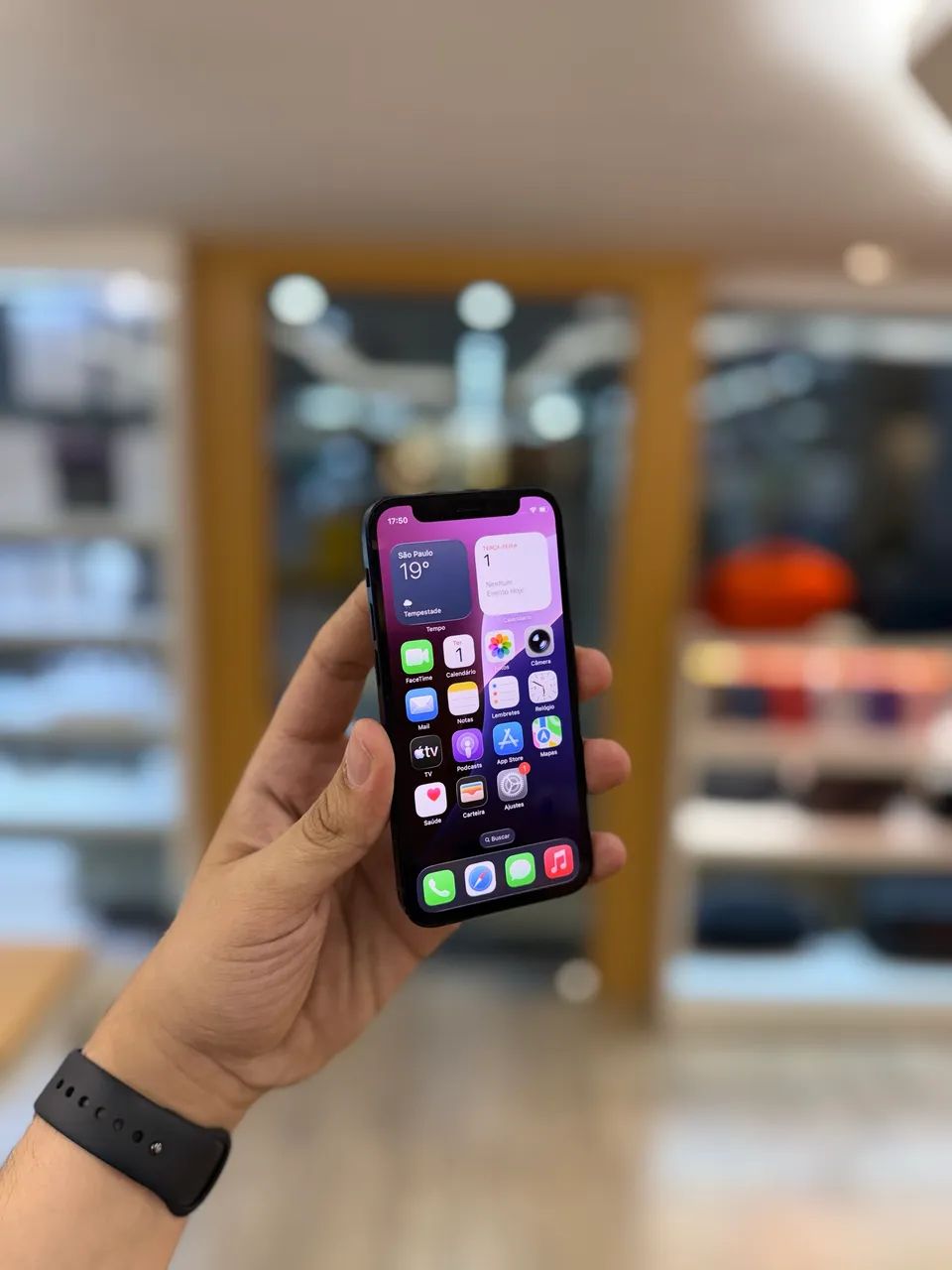 iPhone 12 Mini 64GB Midnight - Bat 76%