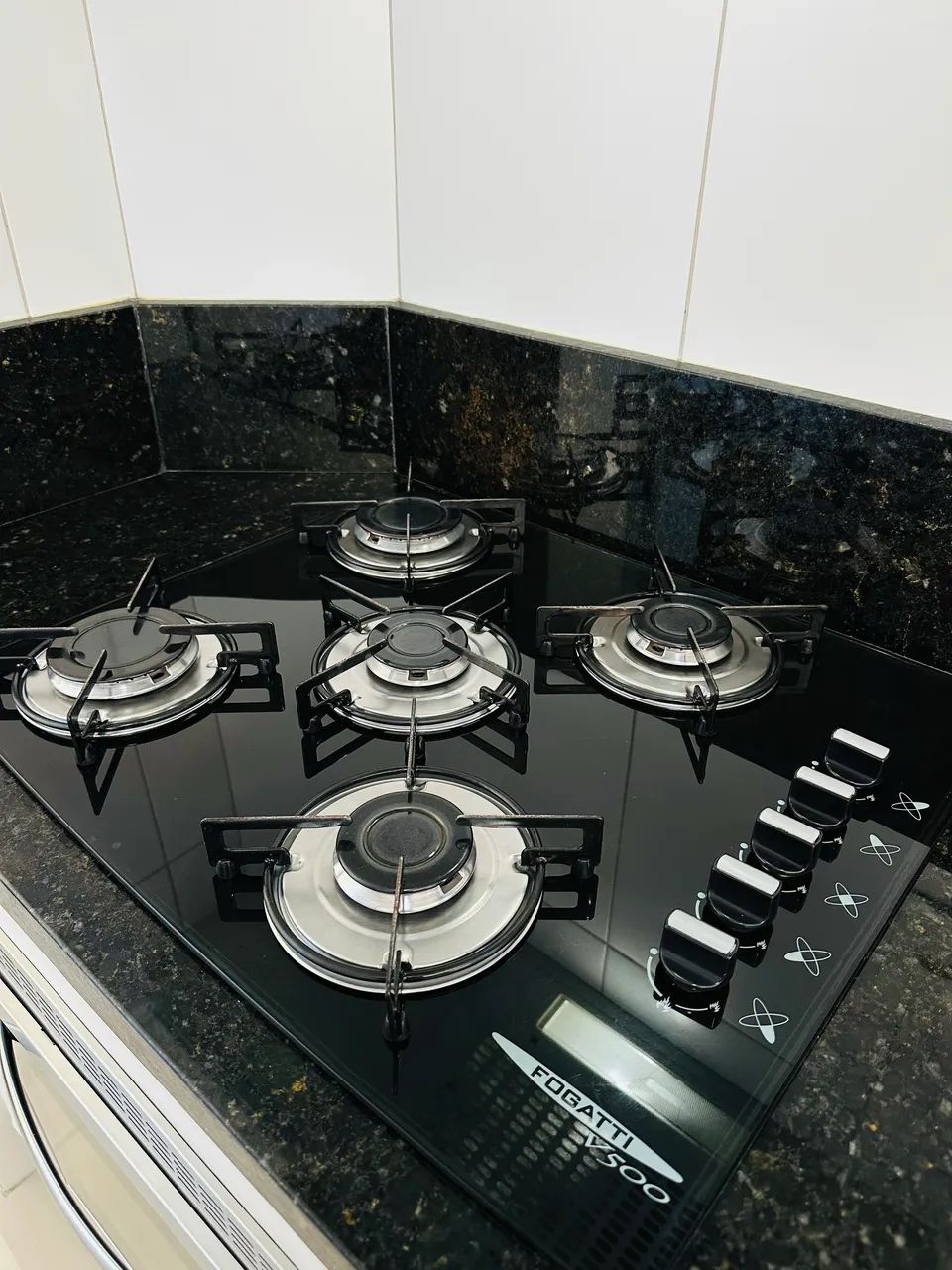 Cooktop 5 bocas impecável