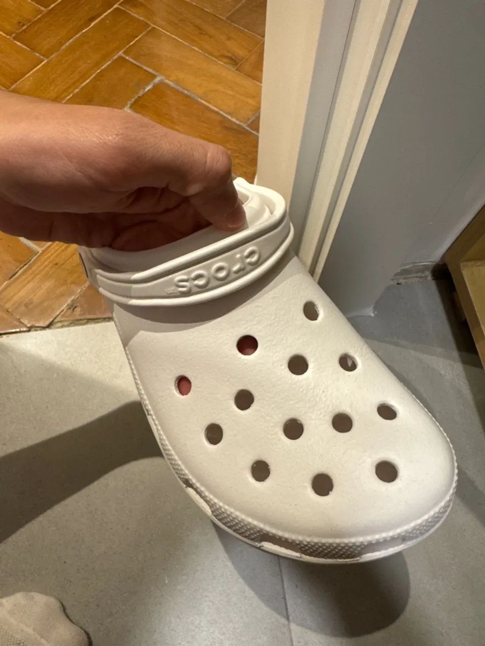 crocs branco original 