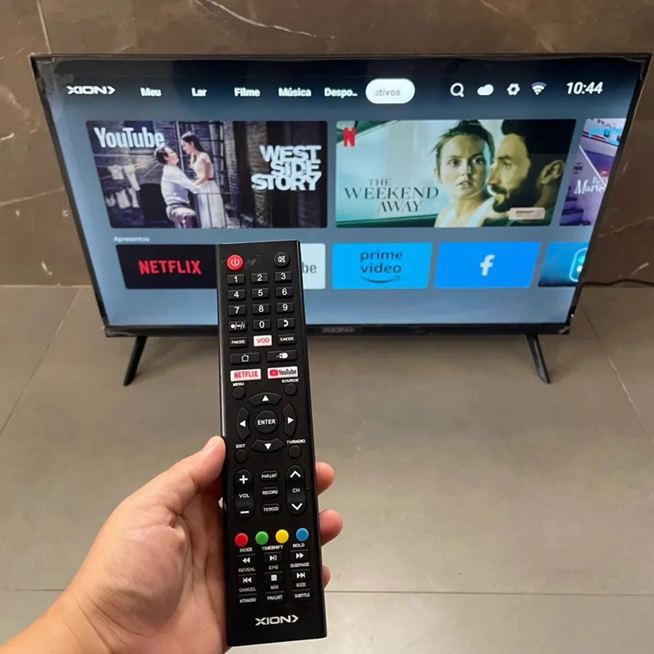 Smart Tv 32 Polegadas Fhd 32s5k Qled Dolby Audio TCL - Foto 2