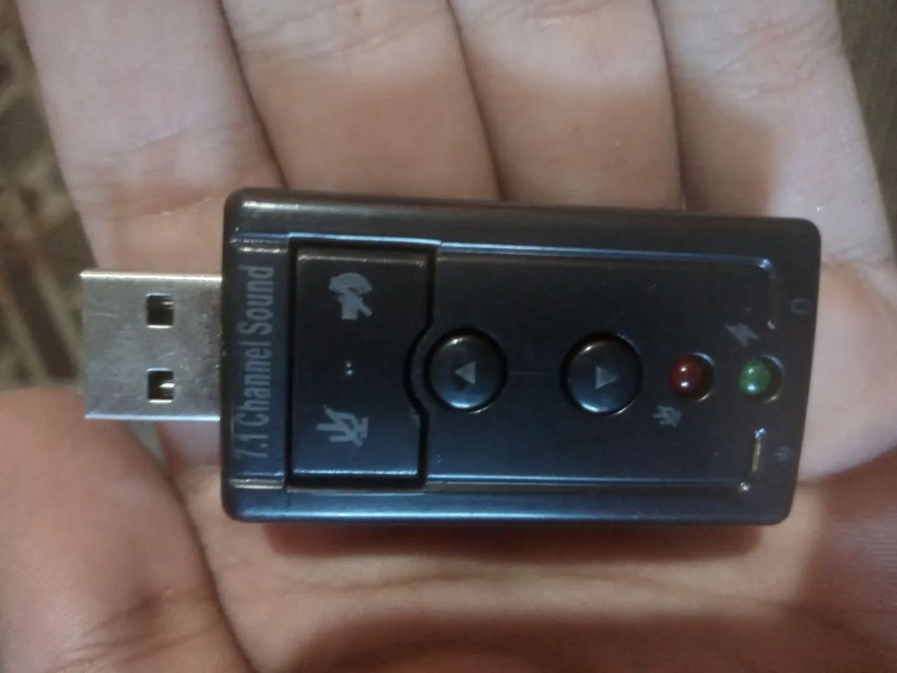 Adaptador de som USB para Computador - Foto 2